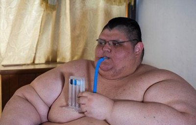 ​世界上最重的人体重半吨