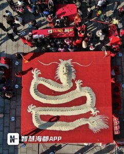 ​“米龙祈福”亮相福州新店古城遗址公园