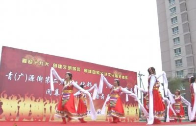 ​双青家园举办“文化邻里节·和谐邻里一家亲”广场舞展演