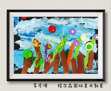 ​3-4岁儿童作品——《奶奶的花园》20张儿童创意画分享