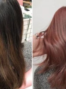 ​粉棕色头发(粉棕色头发掉色后是什么颜色)