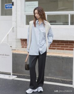 ​今年最流行的阔腿裤穿搭（看了几十套阔腿裤）