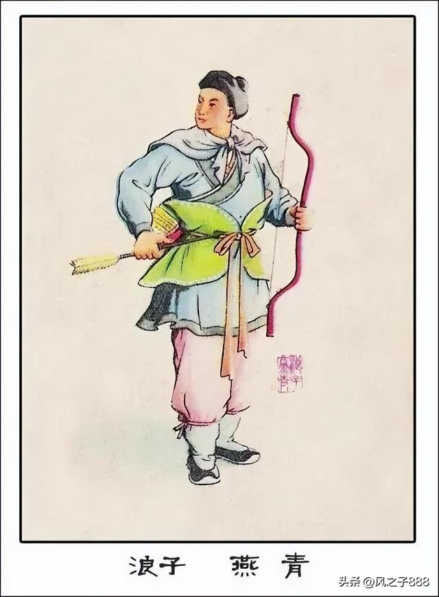 水浒传一百零八将排行(水浒传一百零八将人物图谱)(36)