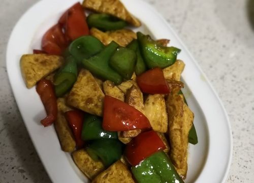 炒豆腐的做法