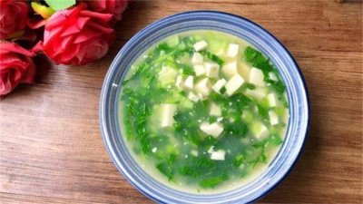 ​青菜豆腐汤怎么做