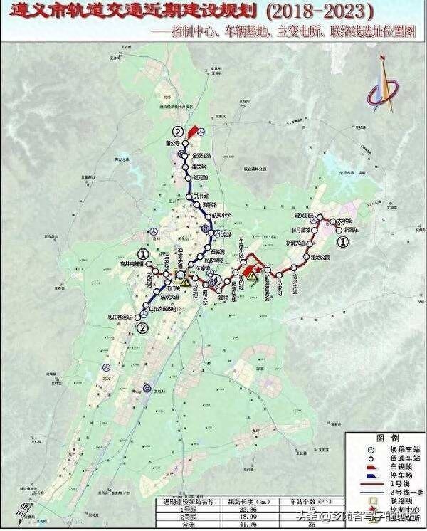 贵州省遵义市城市总体规划图2035,遵义人收藏了