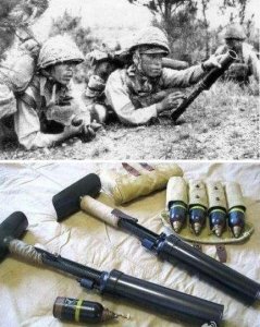 ​八路军抗衡日军火力的利器“袖珍迫击炮”——八九式掷弹筒