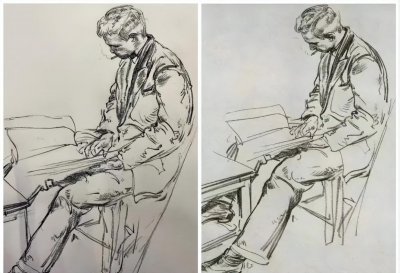 ​绘画初学者福音——超详细速写临摹解析，看完画好速写分分钟