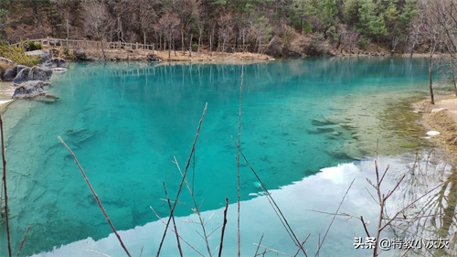 绿水青山·丽江玉龙雪山下的蓝月谷